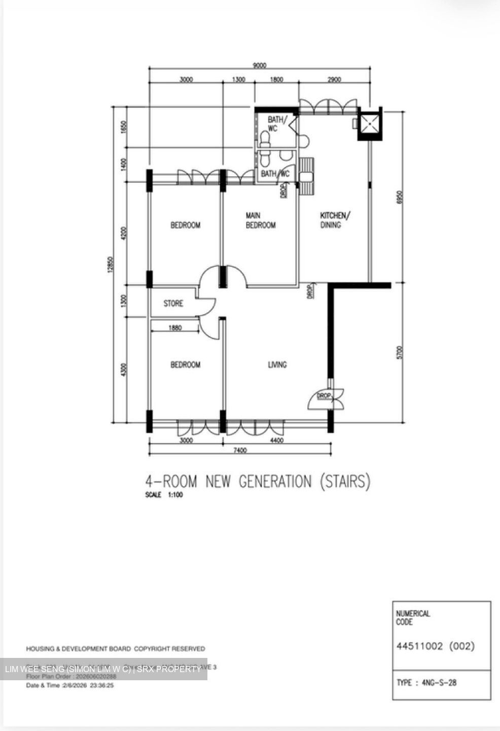 Blk 326 Ang Mo Kio 31 (Ang Mo Kio), HDB 4 Rooms #566406091